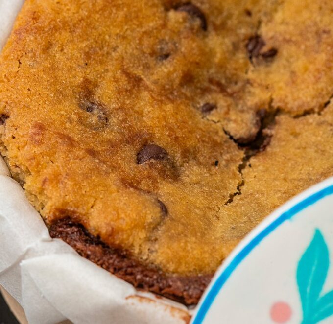 Pareja de Brownie y Tarta de Queso