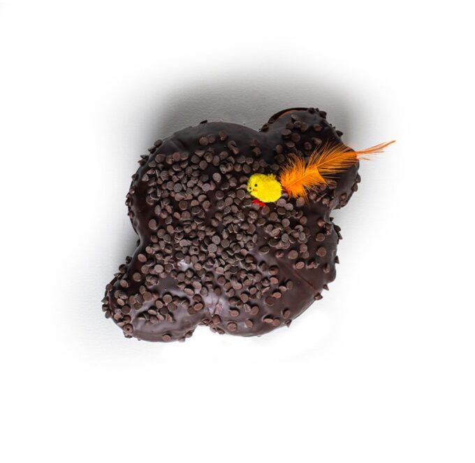 Colomba de Pascua de chocolate