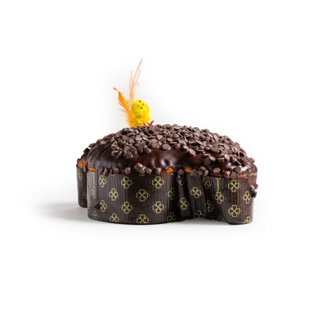 Colomba de Pascua de chocolate