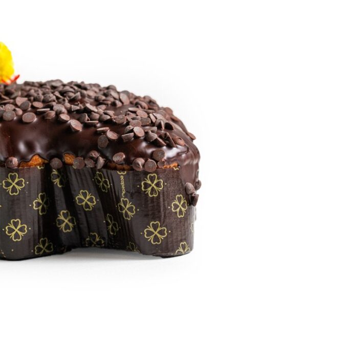 Colomba de Pascua de chocolate