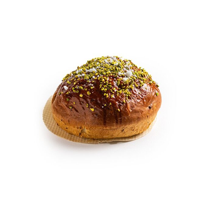 Panquemao relleno de pistacho