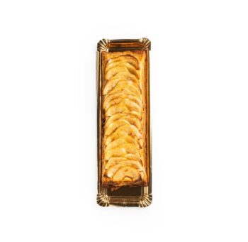 Banda de hojaldre de manzana