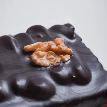 Turrón artesanal de chocolate con dulce de leche