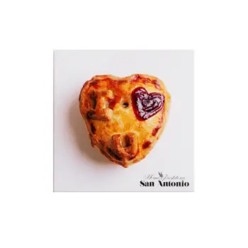 Pastel de carne "I love you"